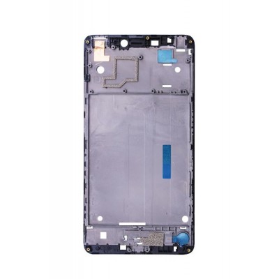 Lcd Frame Middle Chassis For Xiaomi Mi Max 128gb Black By - Maxbhi Com