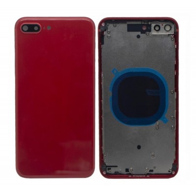LCD Frame Middle Chassis for Apple iPhone 8 Plus 256GB - Red
