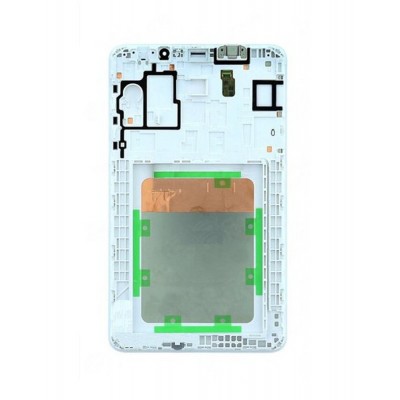 Lcd Frame Middle Chassis For Samsung Galaxy Tab A 7 0 White By - Maxbhi Com