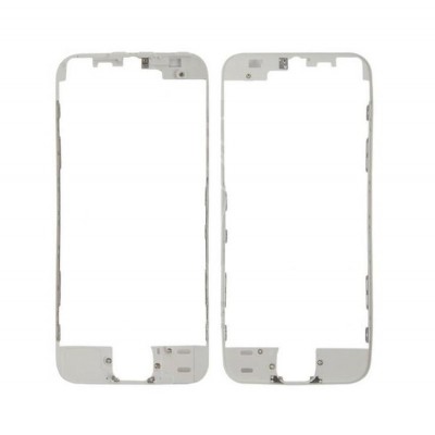 Lcd Frame Middle Chassis For Apple Iphone 5 16gb White By - Maxbhi Com