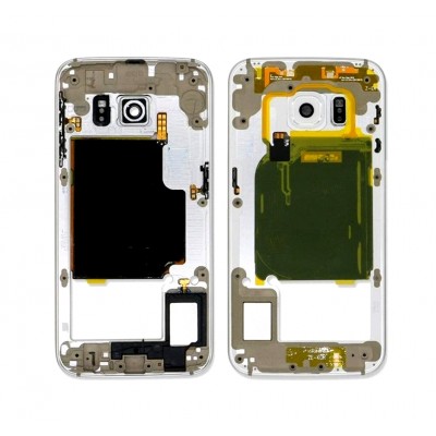 Lcd Frame Middle Chassis For Samsung Galaxy S6 Edgegold By - Maxbhi Com