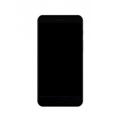 Lcd Frame Middle Chassis For Lyf F1 Black By - Maxbhi Com