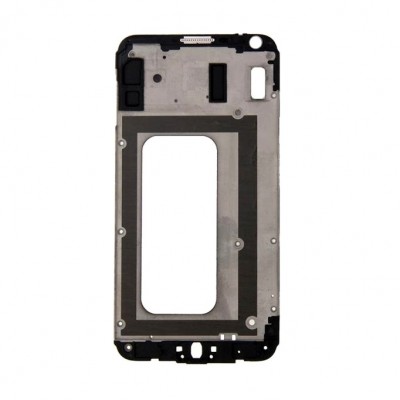 Lcd Frame Middle Chassis For Samsung Galaxy E7 Sme700f Black By - Maxbhi Com