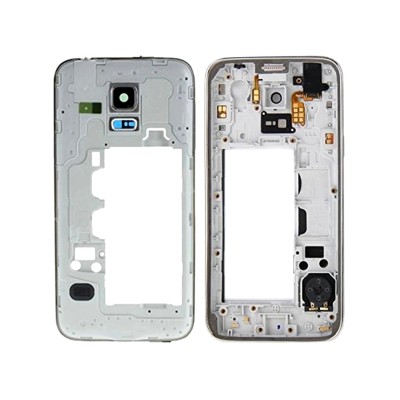 Lcd Frame Middle Chassis For Samsung Galaxy S5 Mini Black By - Maxbhi Com