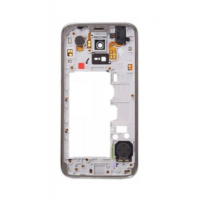 Lcd Frame Middle Chassis For Samsung Smg800f Gold By - Maxbhi Com