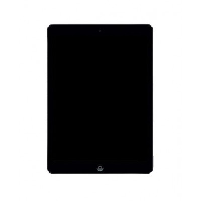 Lcd Frame Middle Chassis For Apple Ipad 5 Air Black By - Maxbhi Com