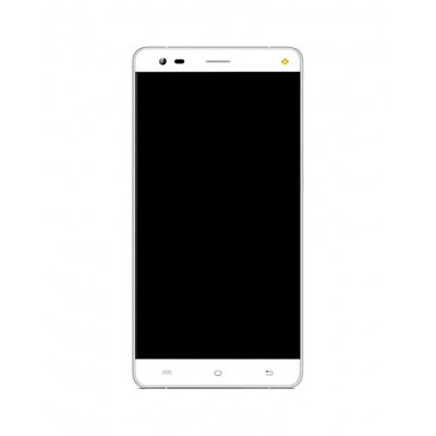 Lcd Frame Middle Chassis For Lava V5 White By - Maxbhi Com