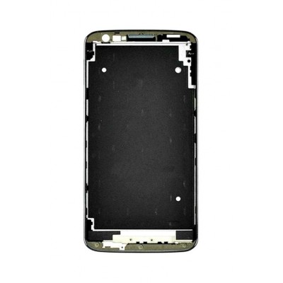 Lcd Frame Middle Chassis For Lg G2 D800 Black By - Maxbhi Com