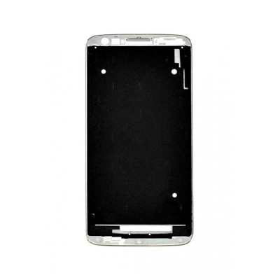 Lcd Frame Middle Chassis For Lg G2 White By - Maxbhi Com