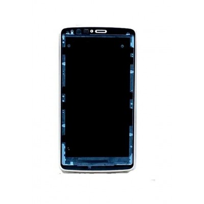 Lcd Frame Middle Chassis For Lg G3 Ls990 White By - Maxbhi Com