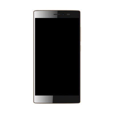 Lcd Frame Middle Chassis For Micromax Canvas 6 Black By - Maxbhi Com