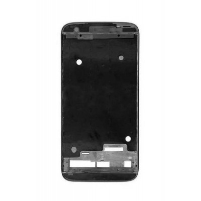 Lcd Frame Middle Chassis For Moto M 64gb Black By - Maxbhi Com
