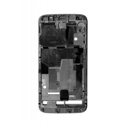 Lcd Frame Middle Chassis For Moto M 64gb Black By - Maxbhi Com