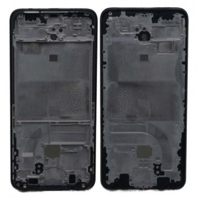 Lcd Frame Middle Chassis For Oppo Reno2 Z Black By - Maxbhi Com