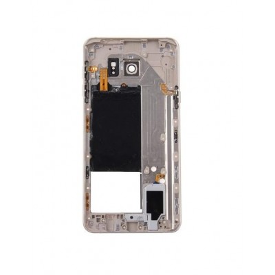 Lcd Frame Middle Chassis For Samsung Galaxy Note 5 Dual Sim 32gb Gold By - Maxbhi Com