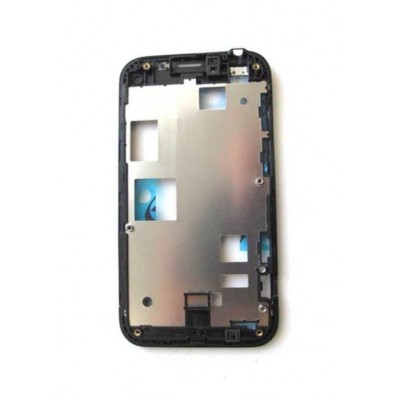 Lcd Frame Middle Chassis For Htc Incredible S Black By - Maxbhi Com