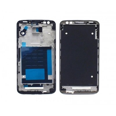Lcd Frame Middle Chassis For Lg G2 F320 Black By - Maxbhi Com