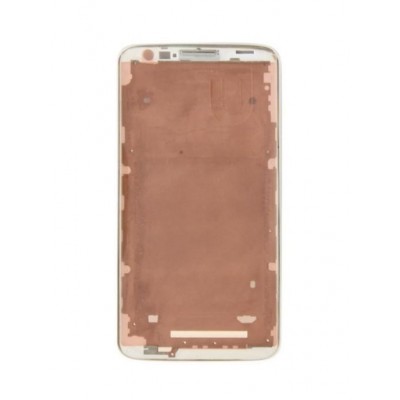 Lcd Frame Middle Chassis For Lg G2 F320 White By - Maxbhi Com