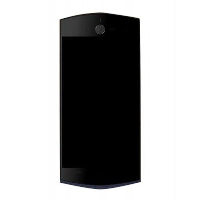 Lcd Frame Middle Chassis For Micromax Canvas Selfie A255 Black By - Maxbhi Com
