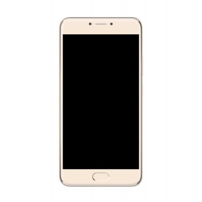 Lcd Frame Middle Chassis For Micromax Evok Note Gold By - Maxbhi Com