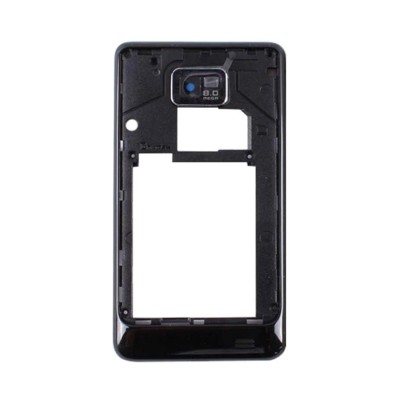 Lcd Frame Middle Chassis For Samsung I9100 Galaxy S Ii Black By - Maxbhi Com