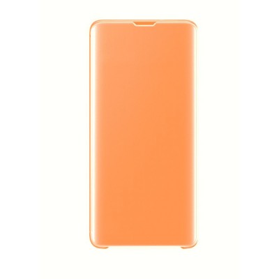 Flip Cover For Tecno Spark 5 Orange By - Maxbhi Com