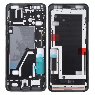 Lcd Frame Middle Chassis For Google Pixel 4 Xl Black By - Maxbhi Com