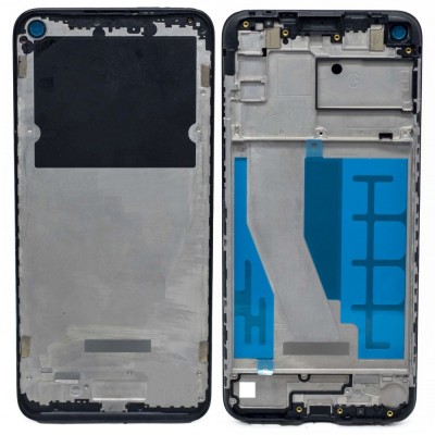 Lcd Frame Middle Chassis For Samsung Galaxy M11 Black By - Maxbhi Com