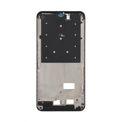 Lcd Frame Middle Chassis For Vivo Y11 2019 Black By - Maxbhi Com