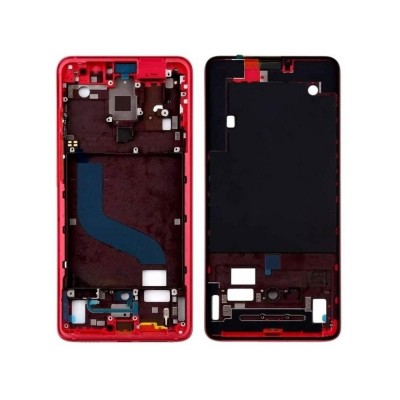 Lcd Frame Middle Chassis For Xiaomi Mi 9t Pro Red By - Maxbhi Com