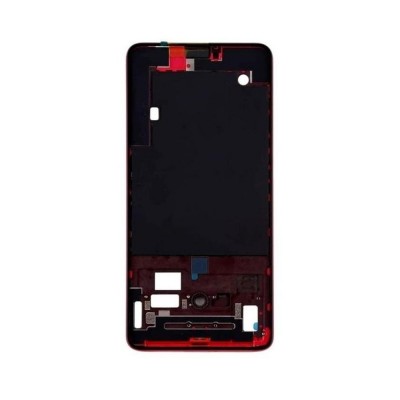 Lcd Frame Middle Chassis For Xiaomi Mi 9t Pro Red By - Maxbhi Com