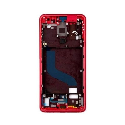 Lcd Frame Middle Chassis For Xiaomi Mi 9t Pro Red By - Maxbhi Com