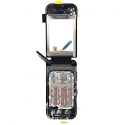 B Cover For Nokia 7390 Black - Maxbhi Com