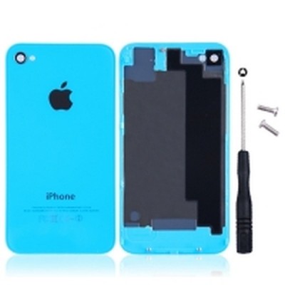 Back Cover For Apple iPhone 4 CDMA - Blue