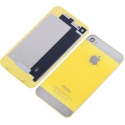 Back Cover For Apple iPhone 4 - Yellow