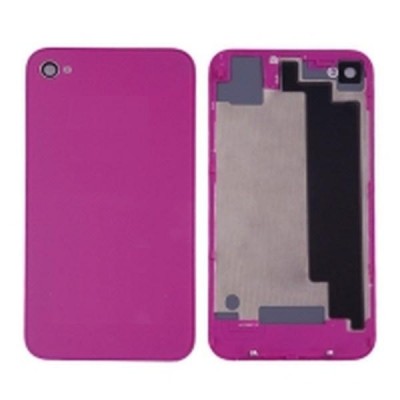 Back Cover For Apple Iphone 4s Purple - Maxbhi Com