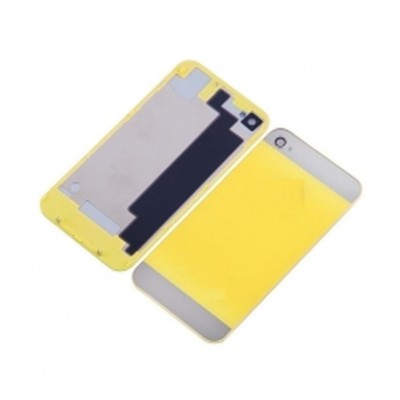Back Cover For Apple iPhone 4s - Yellow