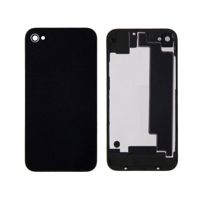 Back Panel Cover For Apple Iphone 4 Black - Maxbhi Com