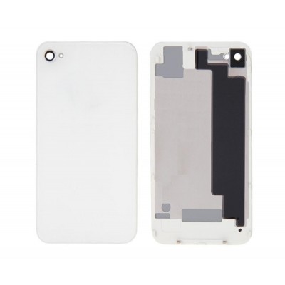 Back Panel Cover For Apple Iphone 4 White - Maxbhi Com