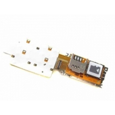 MMC + Sim Connector For Nokia X3-02 Touch and Type