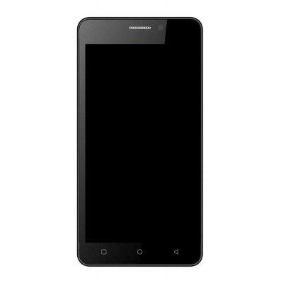 Lcd Frame Middle Chassis For Intex Aqua Supreme Plus Black By - Maxbhi Com