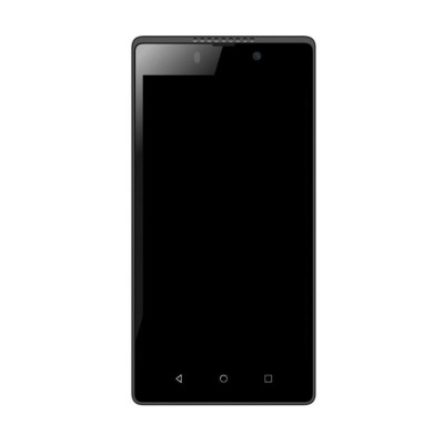 Lcd Frame Middle Chassis For Lyf Flame 8 Black By - Maxbhi Com