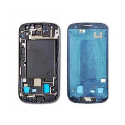 Lcd Frame Middle Chassis For Samsung Galaxy S3 Neo Blue By - Maxbhi Com