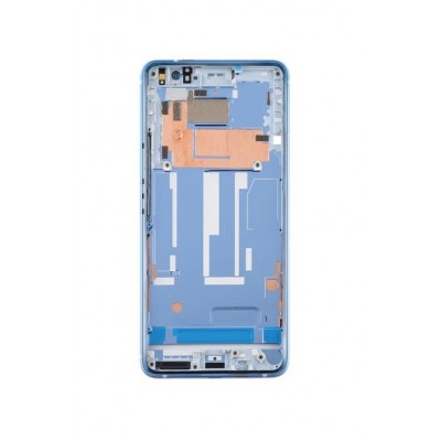 Lcd Frame Middle Chassis For Htc U11 Plus White By - Maxbhi Com