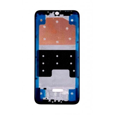 Lcd Frame Middle Chassis For Huawei Y6s 2019 Black By - Maxbhi Com