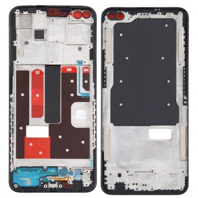 Lcd Frame Middle Chassis For Oppo A92s White By - Maxbhi Com