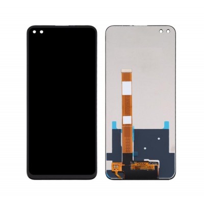 Lcd With Touch Screen For Oppo A92s Pink By - Maxbhi Com