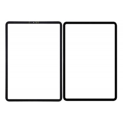 Replacement Front Glass For Apple Ipad Pro 11 2020 Black By - Maxbhi Com