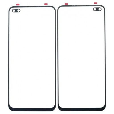 Replacement Front Glass For Oppo A92s Pink By - Maxbhi Com
