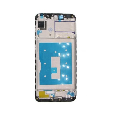 Lcd Frame Middle Chassis For Huawei Y7 2019 Red By - Maxbhi Com